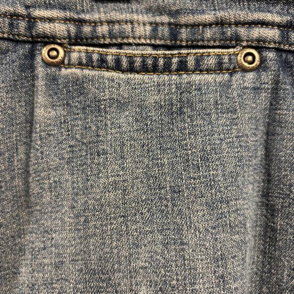 Y2K, retro Liz Claiborne light wash denim skort, size 12 - Picture 12 of 12